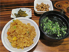 11ランチ:ラーメンセット550円@居酒屋kikura(キクラ)・博多駅
