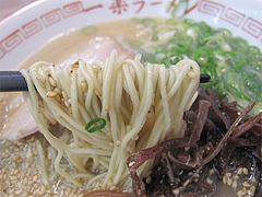 料理:ラーメン麺@博多・一楽ラーメン