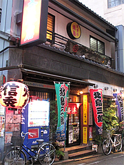 23外観:天下の焼鳥・信秀本店@たつみ寿司・総本店・博多座裏
