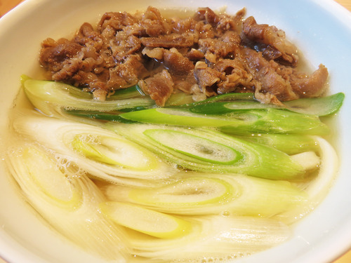 10肉うどん700円
