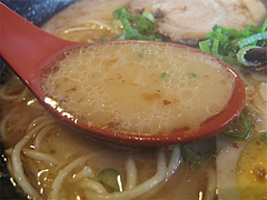 9ランチ:味千ラーメンスープ@熊本ラーメン館・味千拉麺×桂花拉麺・半道橋店