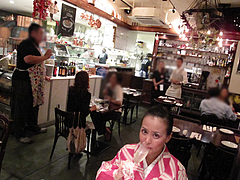 店内:フロア中央1@Pizzeria Da Gaetano(ピッツェリア・ダ・ガエターノ)・薬院・福岡