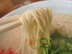 料理:ラーメン麺@博多濃麻呂・東比恵店