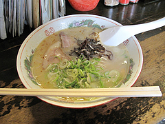 13ランチ:KENZOラーメン480円@屋台KENZO Cafe(ケンゾーカフェ)・きたなトラン