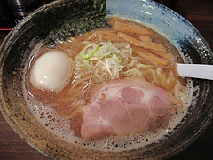 11ランチ:こってり豚骨魚介・味玉らーめん780円@ラーメン・つけ麺・中華蕎麦・翠蓮