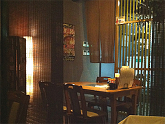2店内:テーブル席@大衆居食家しょうき・西中洲店