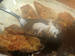 料理:黒カレー@ナイル今泉店・天神