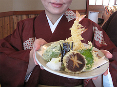 ランチ:天盛720円@そば処武蔵・春日