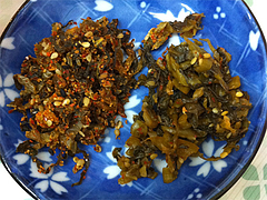 6ランチ:辛子高菜と高菜漬@ビック鯛はのぼる・サンセルコ