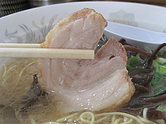 ランチ:ラーメンチャーシュー@本格豚骨ラーメン・ばかうま・三角市場