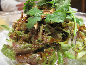 7よだれ鶏野菜@悠久上海