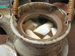 料理:松茸土瓶蒸し1,600円@西中洲しん進