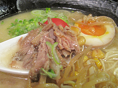 料理:博多発祥白濁中華そば具@博多発祥中華そば・鶴と亀