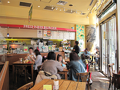 店内@フレッシュネスバーガー・リバーウォーク北九州・小倉