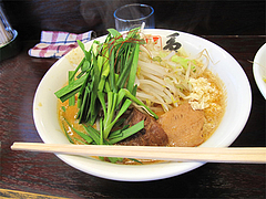 ランチ:ニラ担麺750円@島系本店・志免本店