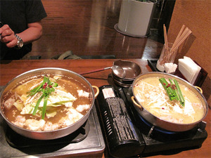 6もつ煮込みラーメン2種@柳苑