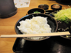 ランチ:ご飯@日の出食堂・博多駅