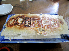 料理:焼き餃子6個280円@中華一番・東光店