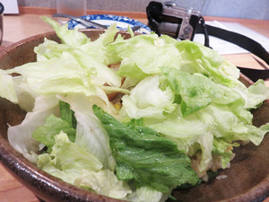 3レタスチャーハン800円