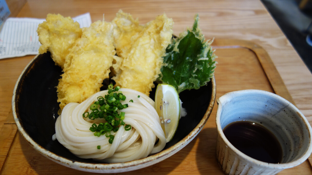 福岡】とり天ぶっかけ＆ちく玉うどん♪＠うどん日和 : 博多おんな節。