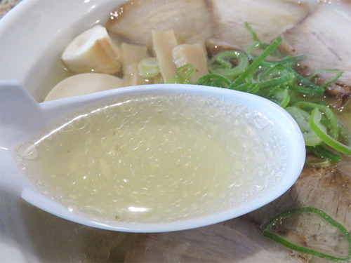 10肉そば塩汁