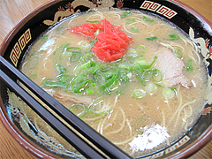 料理:ラーメン450円@長浜ラーメン・みっちゃん