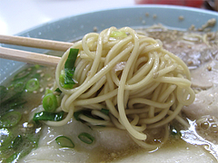 ランチ:ラーメン麺@福一ラーメン・長尾店