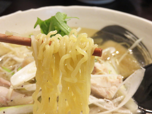 8塩ねぎそば麺