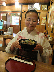 12ランチ:もつ鍋ラーメン700円@居酒屋・井戸端・博多川端商店街