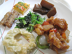 料理2@にじの耳納の里・夢キッチン・ランチバイキング