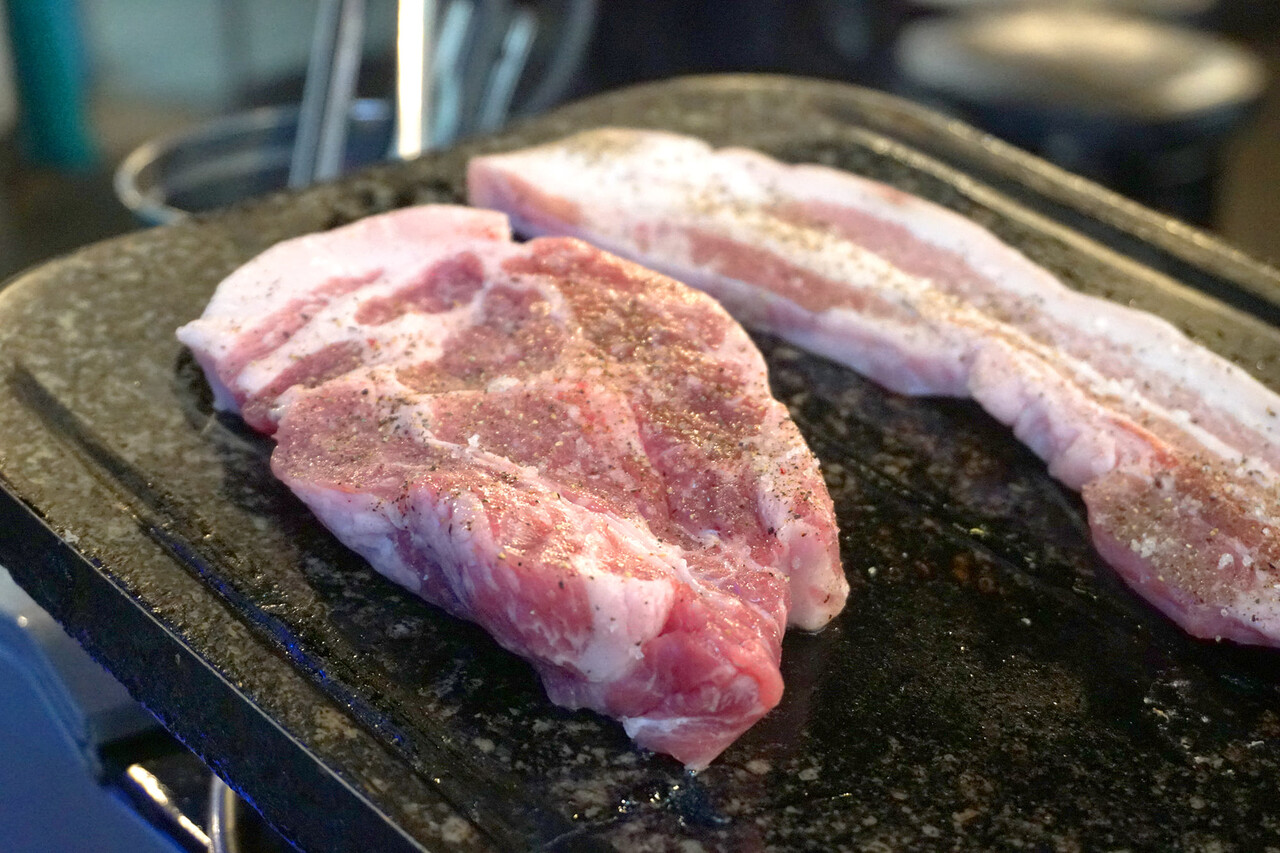 福岡】韓国焼肉!オーギョプサル&モクサル♪@小さな韓国 あ 福岡】韓国焼肉!オーギョプサル&モクサル♪@小さな韓国 あ