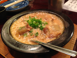 6牛すじどて焼き@上かん屋
