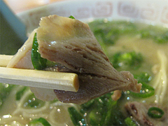 料理:チャーシュー名前がないラーメン屋・薬院
