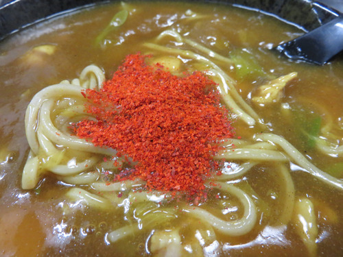 10カレー鳥南辛い