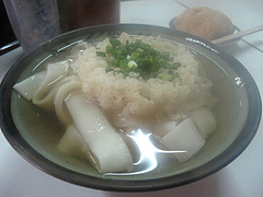 8ランチ:ごぼう300円@古流さぬきうどん・むら・博多区東光