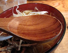 ランチ:魚男ラーメンスープ@博多炉端・魚男(フィッシュマン)・今泉・天神