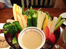 7十種類の野菜達のエイジングバーニャカウダー@熟成屋
