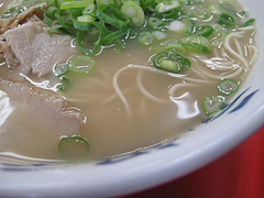 料理:ラーメン・ナシカタスープ@元祖ラーメン長浜家・港