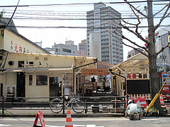 19外観:名物元祖長浜ラーメン・長浜屋台@ラーメン・長浜ナンバーワン長浜店