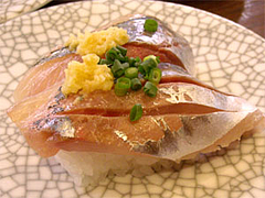 アジ210円@まわる寿司市場長浜店(元祖長浜屋の隣)