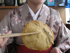 丸天うどんの丸天@かろのうろん