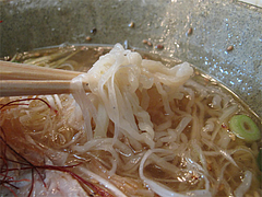 メニュー:潮薫醤油ラーメン麺@麺劇場・玄瑛