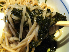 ランチ:スタミナぶっかけそばのめかぶ@うどんのウエスト・渡辺通店