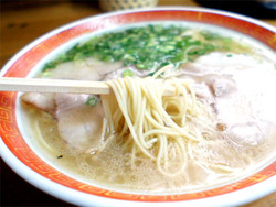 8ラーメン麺@一九ラーメン筑紫店