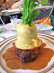 ランチ:パロマのハンバーグ(パンorライス)950円@パロマグリル・天神