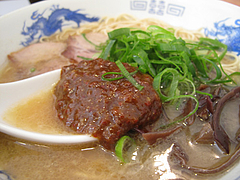 11ランチ:赤ラーメンのピリ辛味噌@らーめん桜蔵・住吉