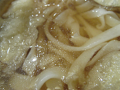料理:ごぼううどんのすめ(出汁)@博多川端うどん・住吉