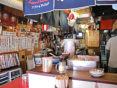 店内:カウンター席@まめたぬき・大楠