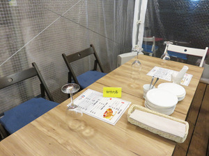 5テーブル席@フレンチ屋台総州
