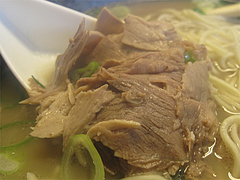 9ランチ:ラーメン肉@五号線沿いの元祖長浜ラーメン・太宰府